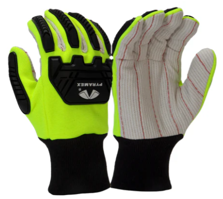 Pyramex Corded Cotton A2 Cut Level 2 Impact - Gloves